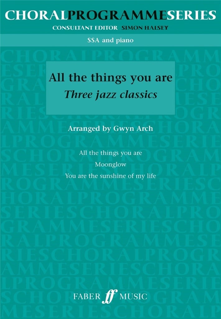 All the Things You Are. SSA (CPS)
